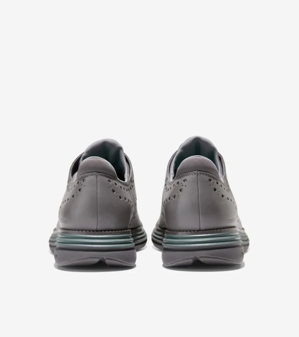 Cole Haan Dress Shoes|Oxfords*Men's ØriginalGrand Ultra Wingtip Oxfords DecemberSky-Pavement-Atlantic