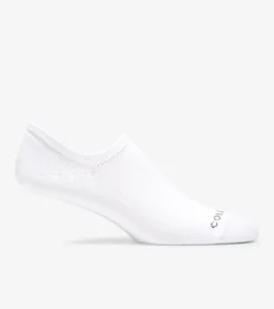 Cole Haan Socks*Men's 2-Pair Liner Socks GreyRain-White