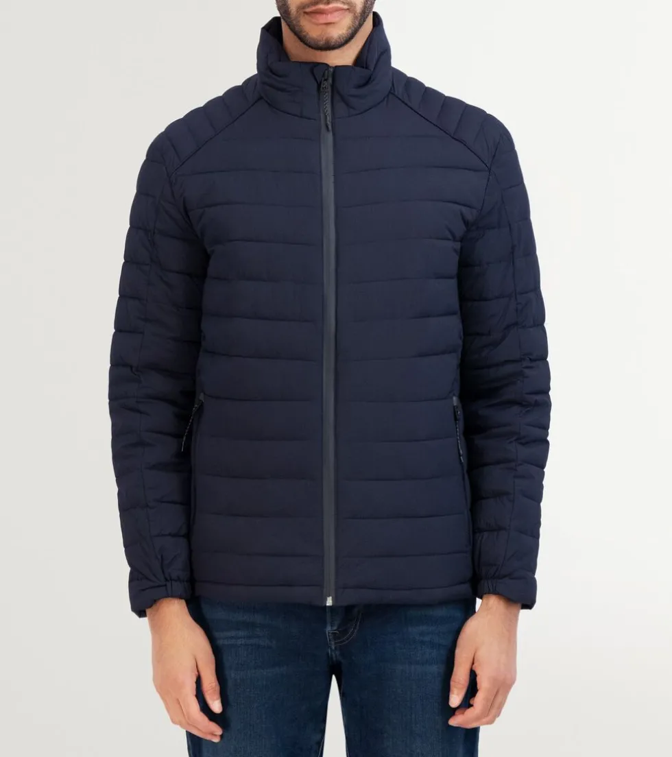Cole Haan Puffer Jackets|Quilted Jackets*Men's Quilt Jacket Navy