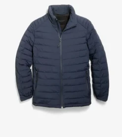 Cole Haan Puffer Jackets|Quilted Jackets*Men's Quilt Jacket Navy