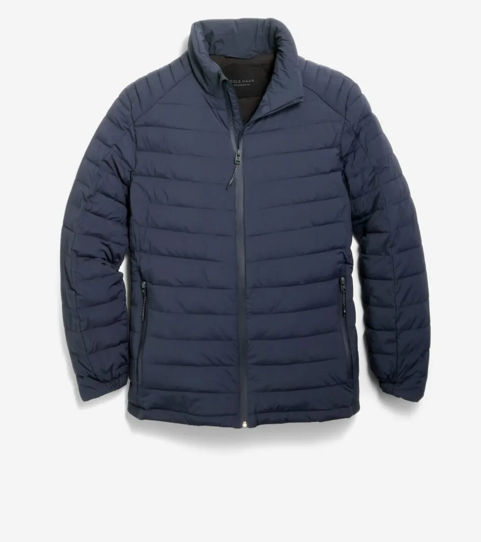 Cole Haan Puffer Jackets|Quilted Jackets*Men's Quilt Jacket Navy