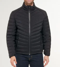 Cole Haan Puffer Jackets|Quilted Jackets*Men's Quilt Jacket Black