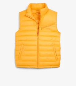 Cole Haan Vests|Outerwear*Men's Quilted Vest Yellow