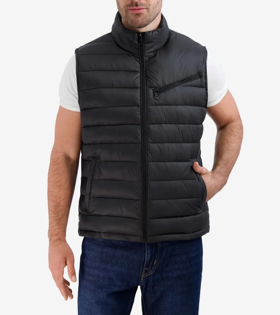 Cole Haan Outerwear|Vests*Men's Quilted Vest Black