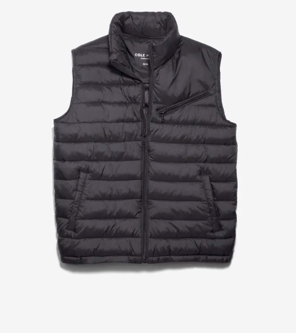Cole Haan Outerwear|Vests*Men's Quilted Vest Black