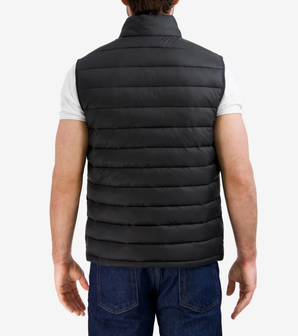 Cole Haan Outerwear|Vests*Men's Quilted Vest Black