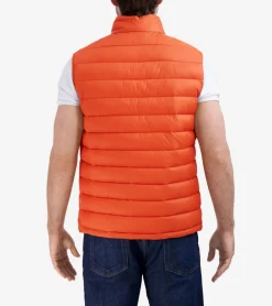 Cole Haan Vests|Outerwear*Men's Quilted Vest BurntOrange