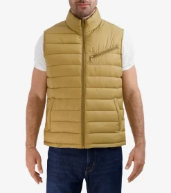 Cole Haan Vests|Outerwear*Men's Quilted Vest Sand