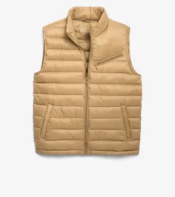 Cole Haan Vests|Outerwear*Men's Quilted Vest Sand
