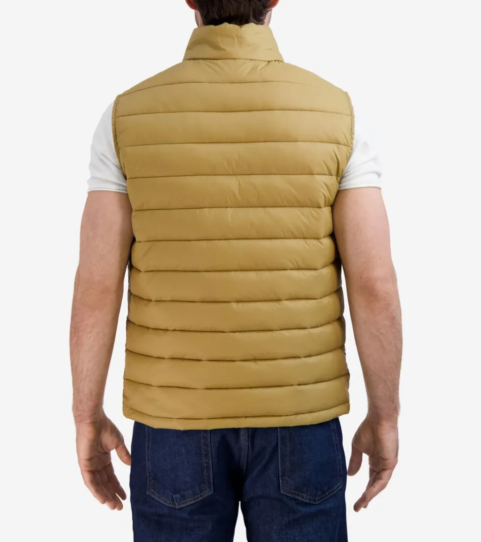 Cole Haan Vests|Outerwear*Men's Quilted Vest Sand