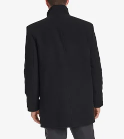 Cole Haan Wool Coats|Car Coats & Blazers*Men's Stand Collar Car Coat Black
