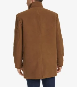 Cole Haan Wool Coats|Car Coats & Blazers*Men's Stand Collar Car Coat Camel