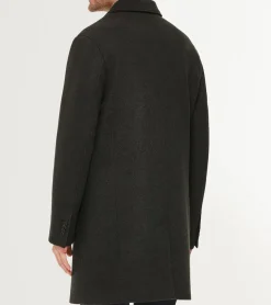 Cole Haan Wool Coats|Car Coats & Blazers*Men's Stretch Wool Top Coat Black
