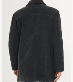 Cole Haan Wool Coats|Car Coats & Blazers*Men's Wool Car Coat Charcoal