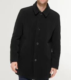 Cole Haan Wool Coats|Outerwear*Men's Wool Car Coat Black