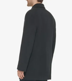Cole Haan Wool Coats|Car Coats & Blazers*Men's Wool Cashmere Top Coat Charcoal