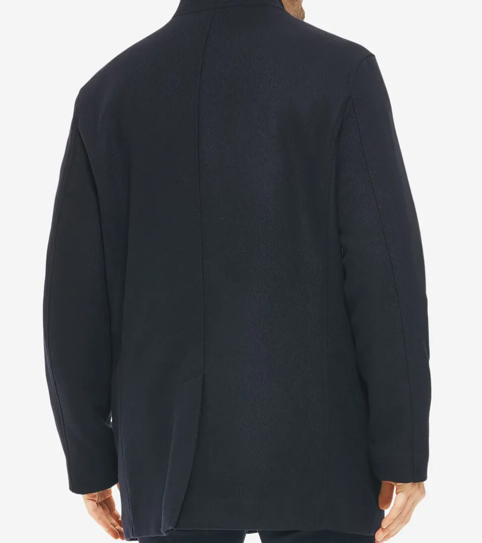 Cole Haan Wool Coats|Car Coats & Blazers*Men's Wool Coat Navy