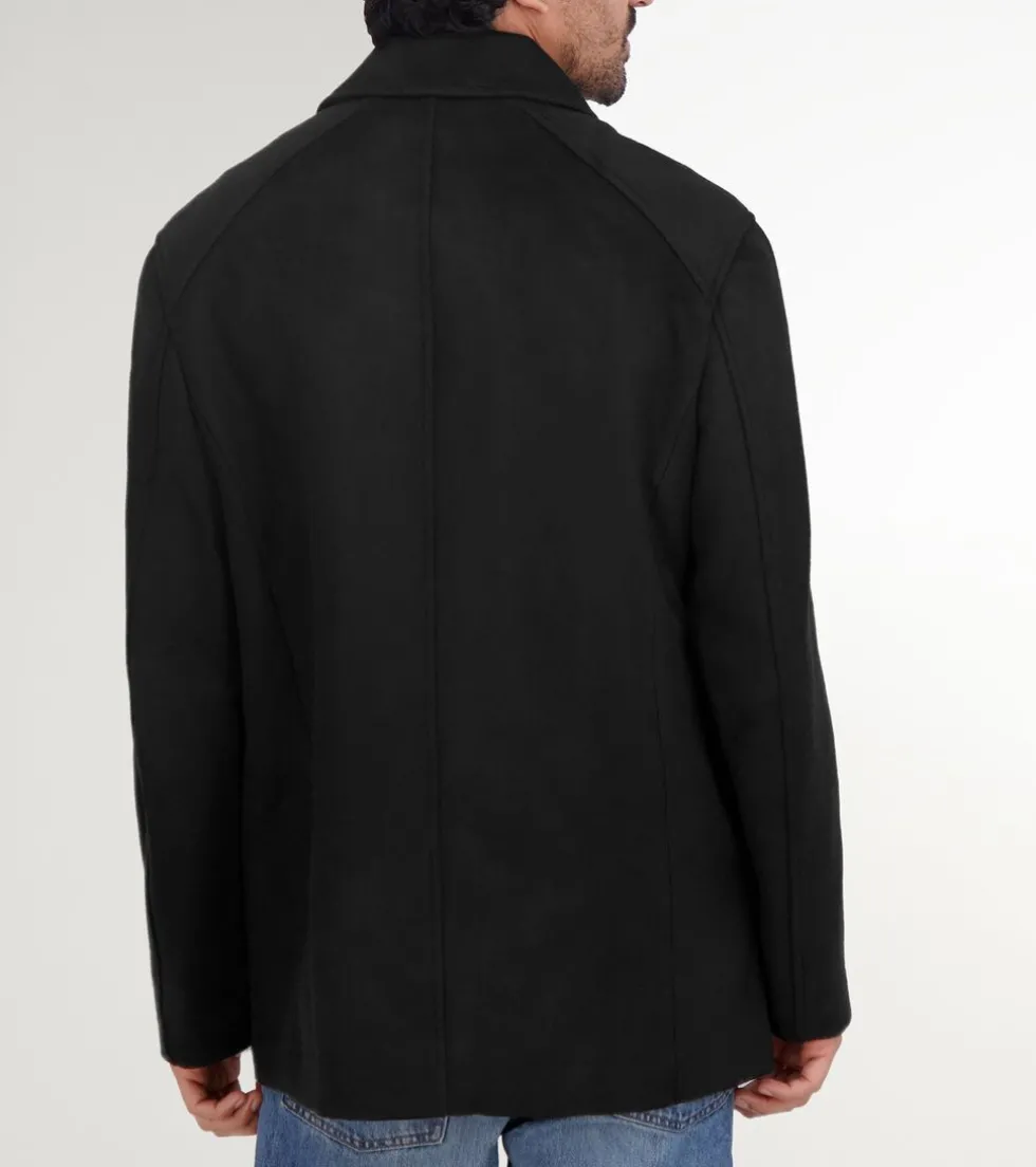 Cole Haan Wool Coats|Car Coats & Blazers*Men's Wool Patch Pocket Jacket Black