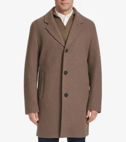 Cole Haan Wool Coats|Car Coats & Blazers*Men's Wool Top Coat Mushroom