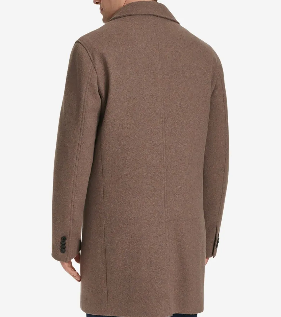 Cole Haan Wool Coats|Car Coats & Blazers*Men's Wool Top Coat Mushroom