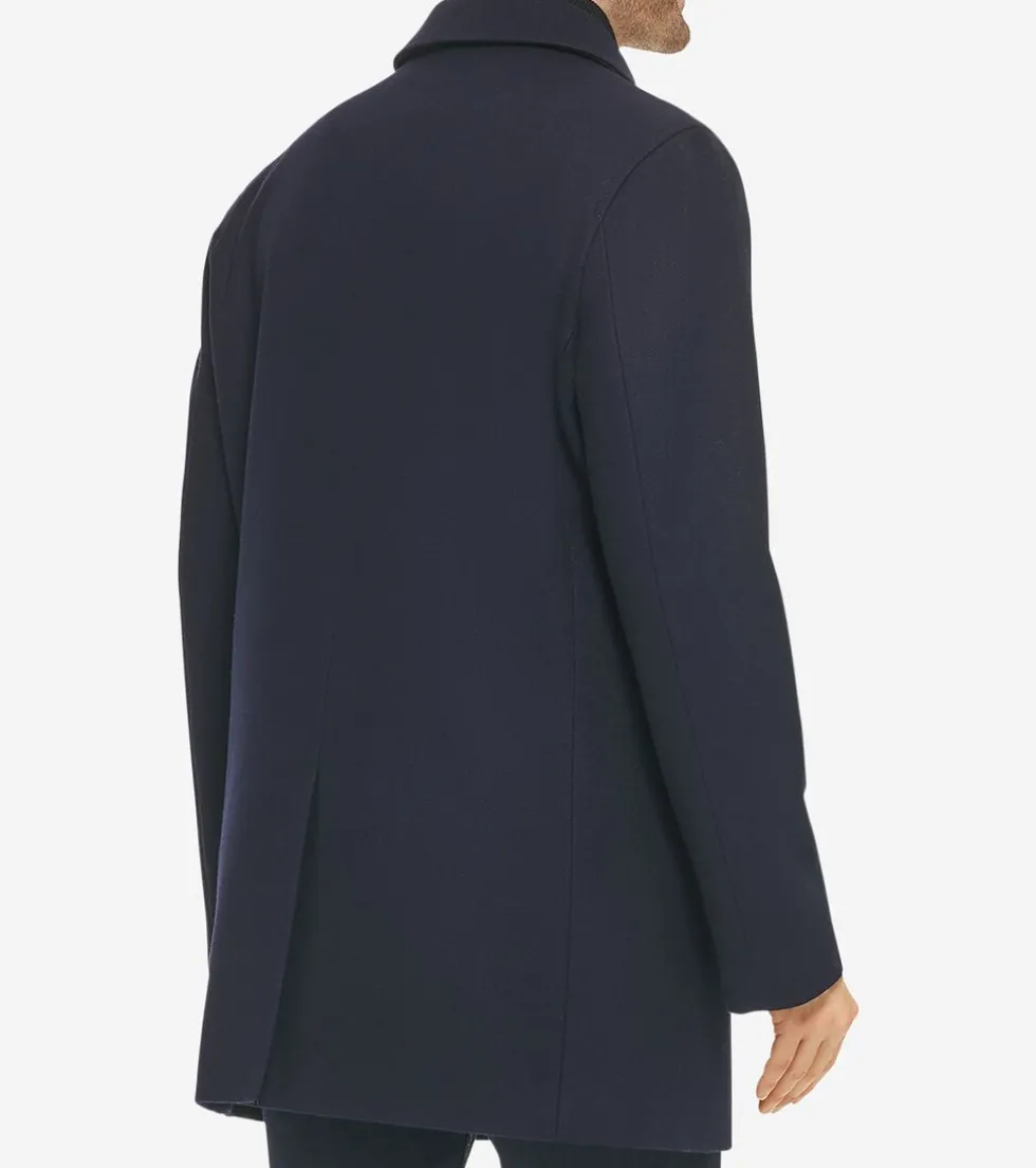 Cole Haan Wool Coats|Car Coats & Blazers*Men's Wool-Blend Car Coat Navy