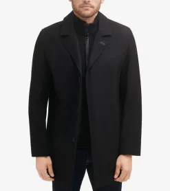 Cole Haan Wool Coats|Car Coats & Blazers*Men's Wool-Blend Car Coat Black