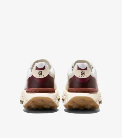 Cole Haan Running Shoes|Sneakers*Men's 5.ZERØGRAND All-Terrain Running Shoes Ivory-Cabernet-Alabaster