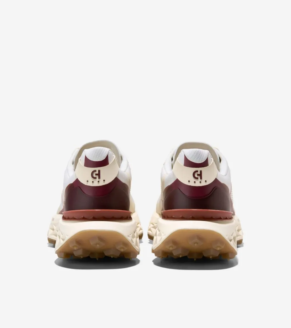 Cole Haan Running Shoes|Sneakers*Men's 5.ZERØGRAND All-Terrain Running Shoes Ivory-Cabernet-Alabaster