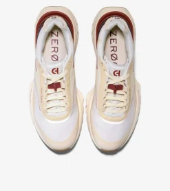 Cole Haan Running Shoes|Sneakers*Men's 5.ZERØGRAND All-Terrain Running Shoes Ivory-Cabernet-Alabaster