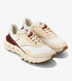 Cole Haan Running Shoes|Sneakers*Men's 5.ZERØGRAND All-Terrain Running Shoes Ivory-Cabernet-Alabaster