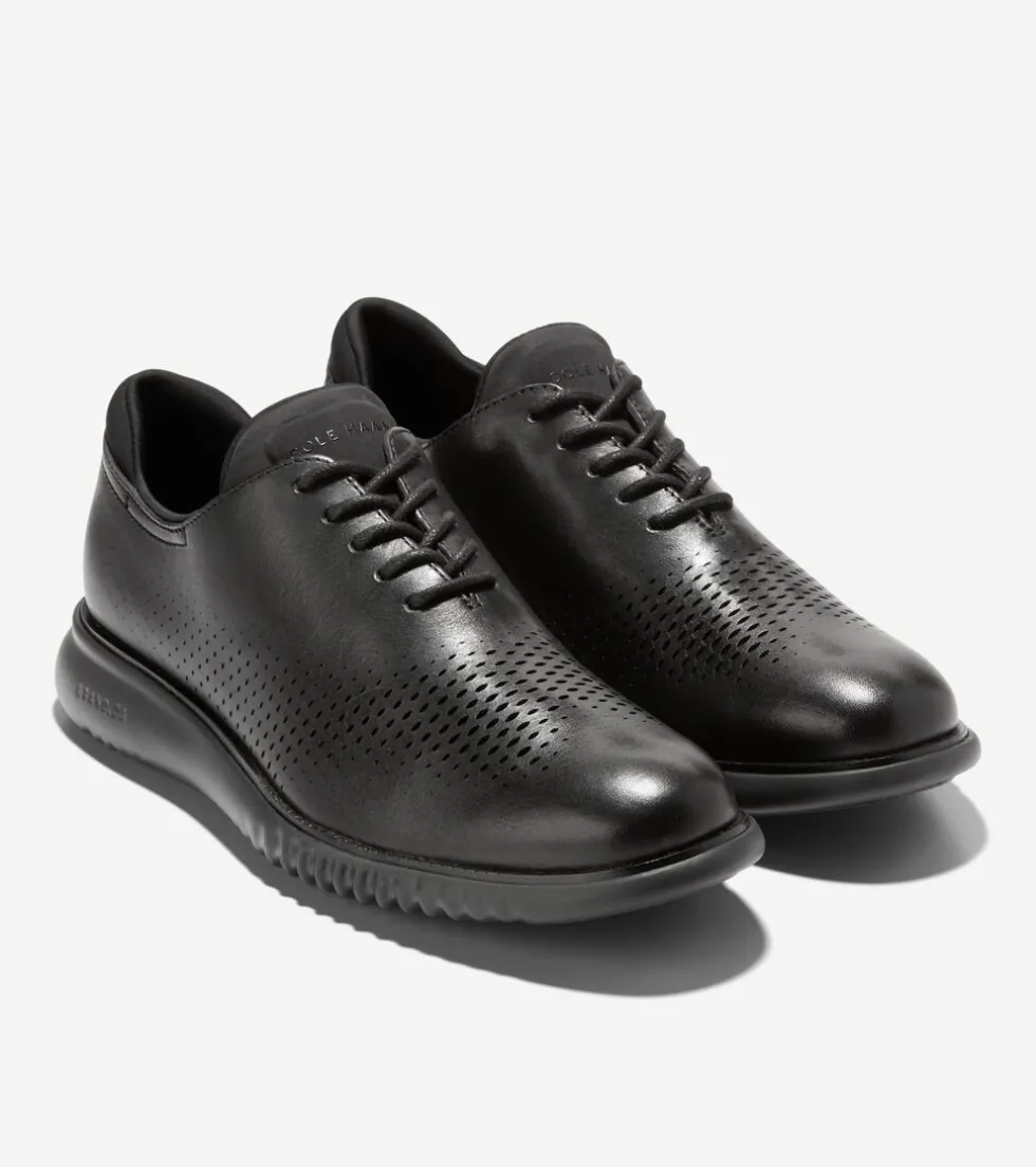 Cole Haan Extended Sizes & Widths|Dress Shoes*Men's 2.ZERØGRAND Laser Wingtip Oxfords Black