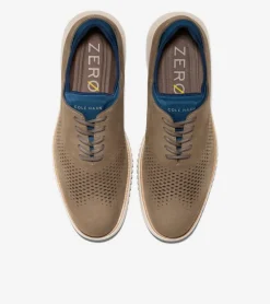 Cole Haan Oxfords*Men's 2.ZER&Oslash;GRAND Laser Wingtip Oxfords IrishCoffee-SandDollar