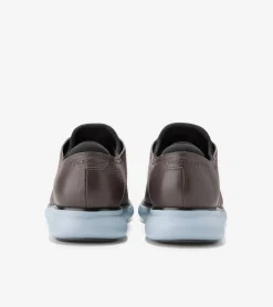 Cole Haan Extended Sizes & Widths|Dress Shoes*Men's 2.ZERØGRAND Laser Wingtip Oxfords Pavement-CelestialBlue-Black