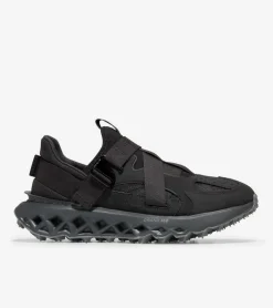 Cole Haan Running Shoes|Sneakers*Men's 5.ZER&Oslash;GRAND Monk Strap Running Shoe Black