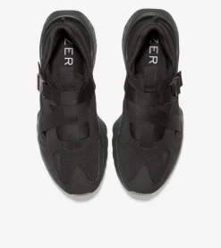 Cole Haan Running Shoes|Sneakers*Men's 5.ZERØGRAND Monk Strap Running Shoe Black