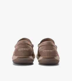 Cole Haan Extended Sizes & Widths|Loafers & Drivers*Men's 4.ZERØGRAND Penny Loafers LavaNubuck-IrishCoffee-Lava