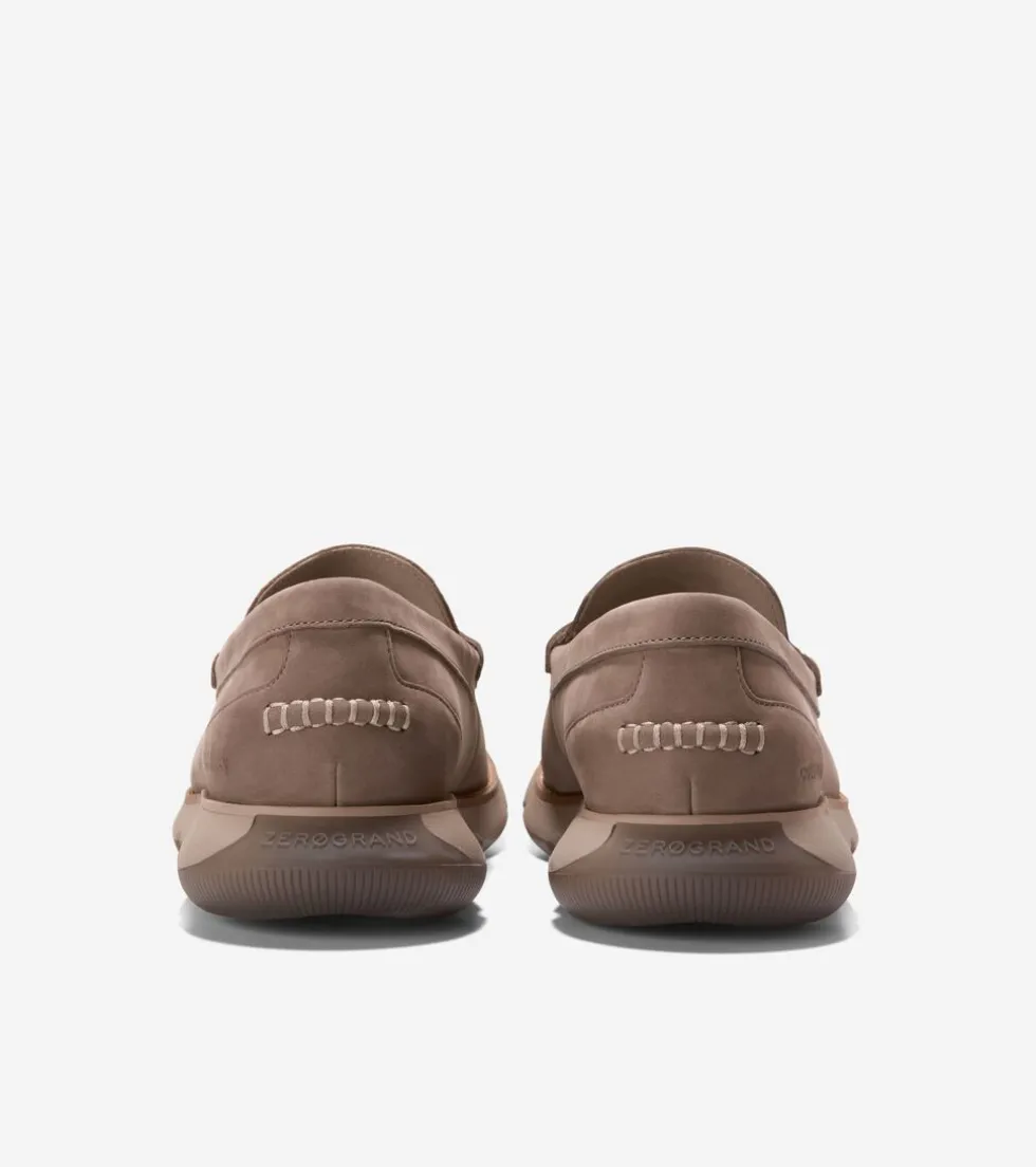 Cole Haan Extended Sizes & Widths|Loafers & Drivers*Men's 4.ZERØGRAND Penny Loafers LavaNubuck-IrishCoffee-Lava