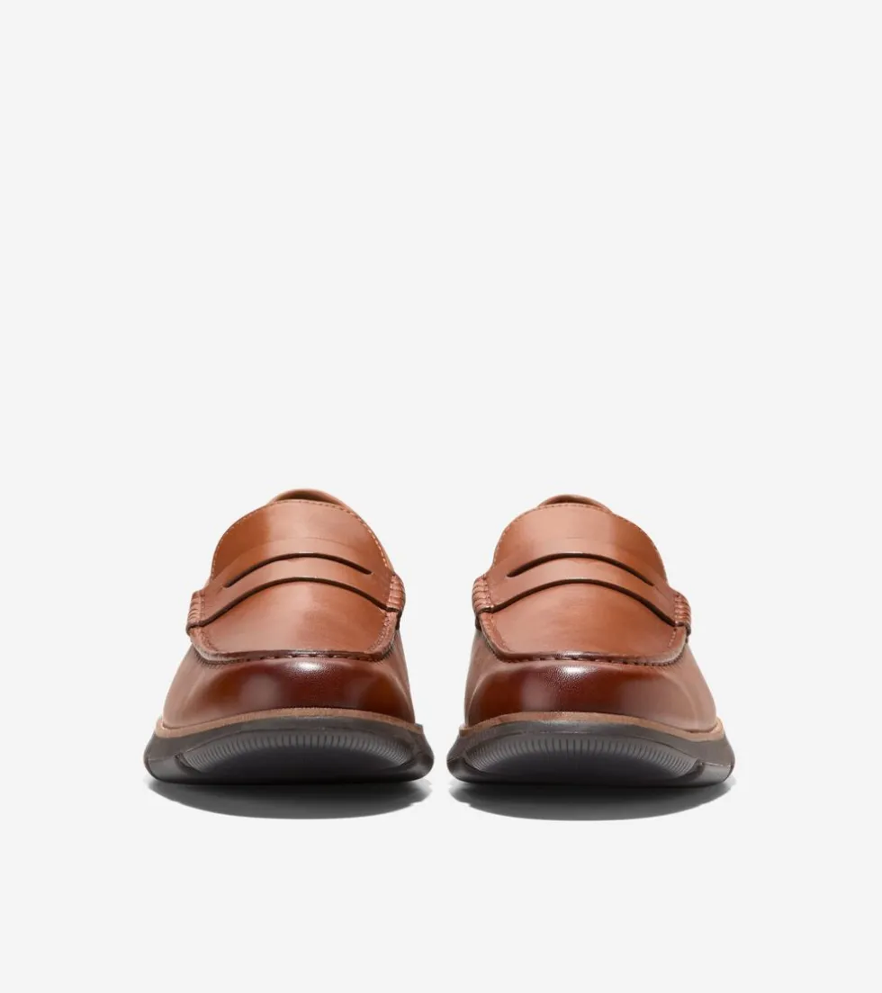 Cole Haan Extended Sizes & Widths|Loafers & Drivers*Men's 4.ZERØGRAND Penny Loafers BritishTan-Chocolate-Black