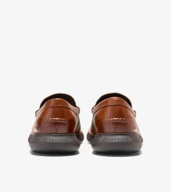 Cole Haan Extended Sizes & Widths|Loafers & Drivers*Men's 4.ZERØGRAND Penny Loafers BritishTan-Chocolate-Black