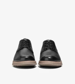 Cole Haan Extended Sizes & Widths|Dress Shoes*Men's ZERØGRAND Remastered Plain Toe Oxfords Black-IrishCoffee
