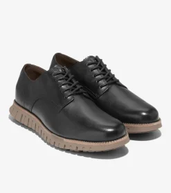 Cole Haan Extended Sizes & Widths|Dress Shoes*Men's ZERØGRAND Remastered Plain Toe Oxfords Black-IrishCoffee