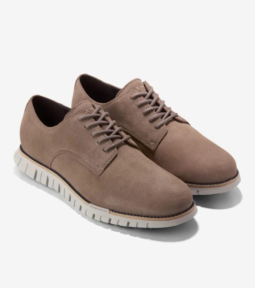 Cole Haan Dress Shoes|Oxfords*Men's ZERØGRAND Remastered Plain Toe Oxfords Lava-Drizzle