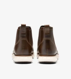Cole Haan Extended Sizes & Widths|Boots*Men's ZER&Oslash;GRAND Remastered Waterproof Chelsea Boots DesertOlive-Java-Birch