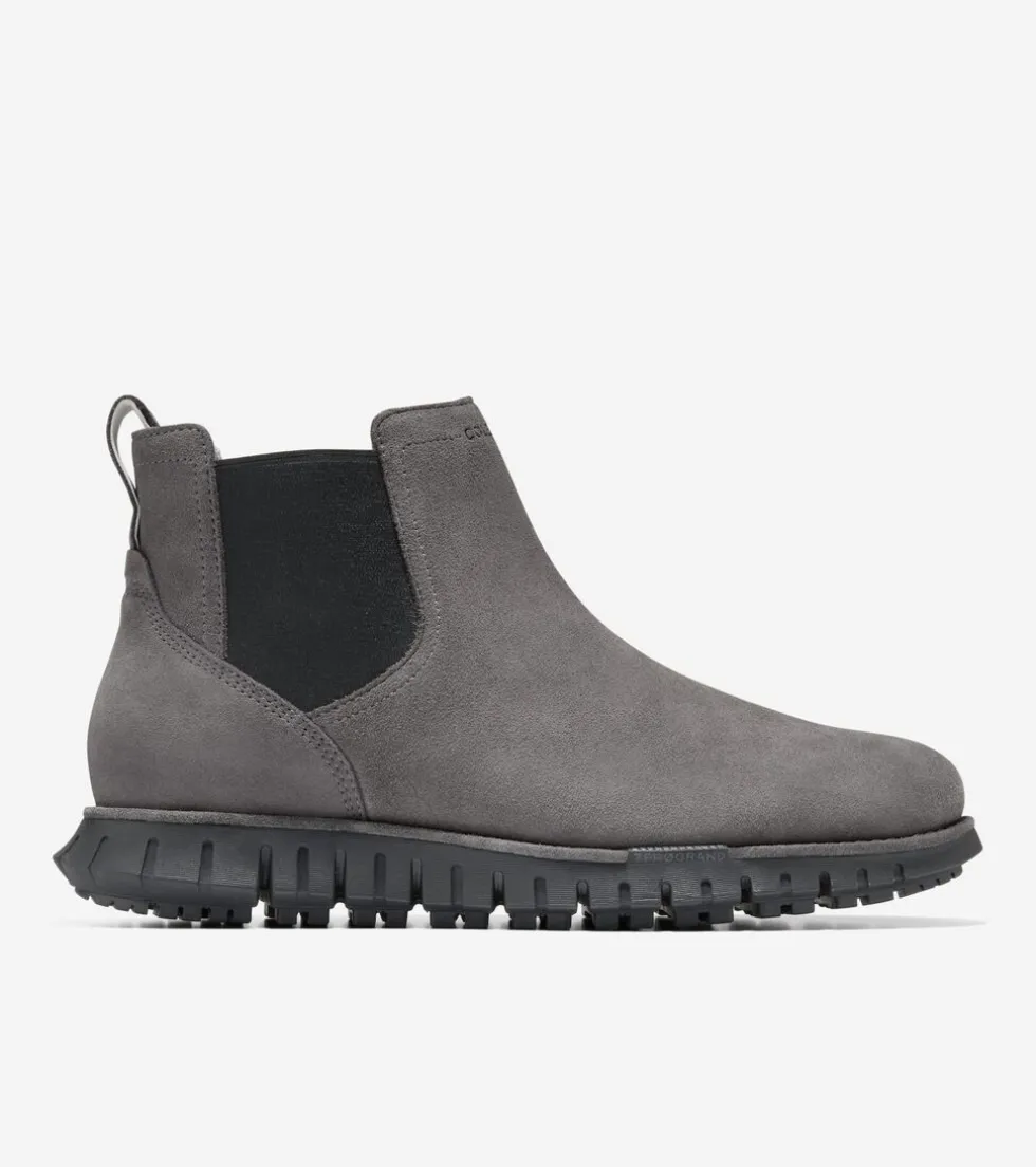 Cole Haan Extended Sizes & Widths|Boots*Men's ZERØGRAND Remastered Waterproof Chelsea Boots Pavement-Black