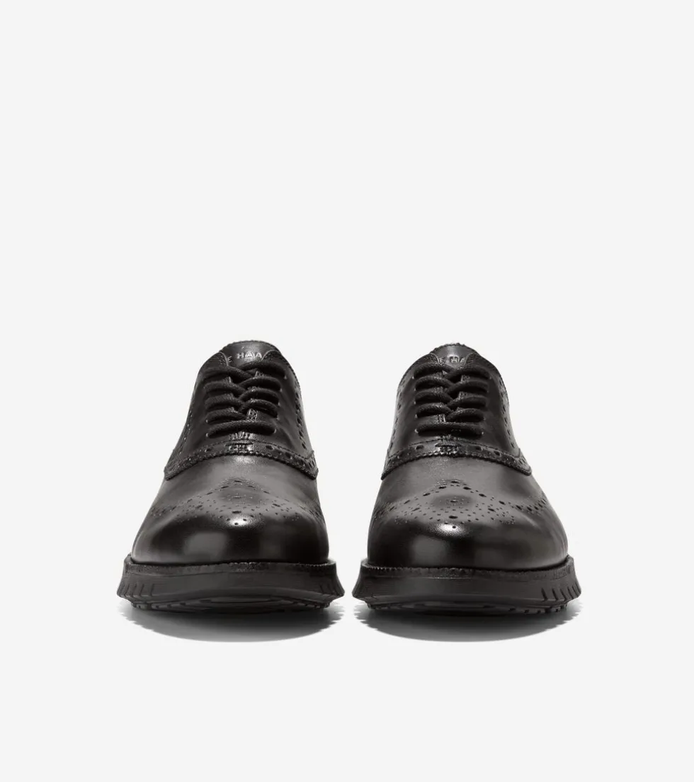 Cole Haan Extended Sizes & Widths|Dress Shoes*Men's ZERØGRAND Remastered Wingtip Oxfords Black
