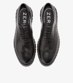 Cole Haan Extended Sizes & Widths|Dress Shoes*Men's ZERØGRAND Remastered Wingtip Oxfords Black