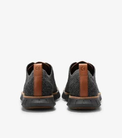 Cole Haan Dress Shoes|Oxfords*Men's ZERØGRAND Remastered Stitchlite™ Wingtip Oxfords MagnetGrayStitchlite™-Black