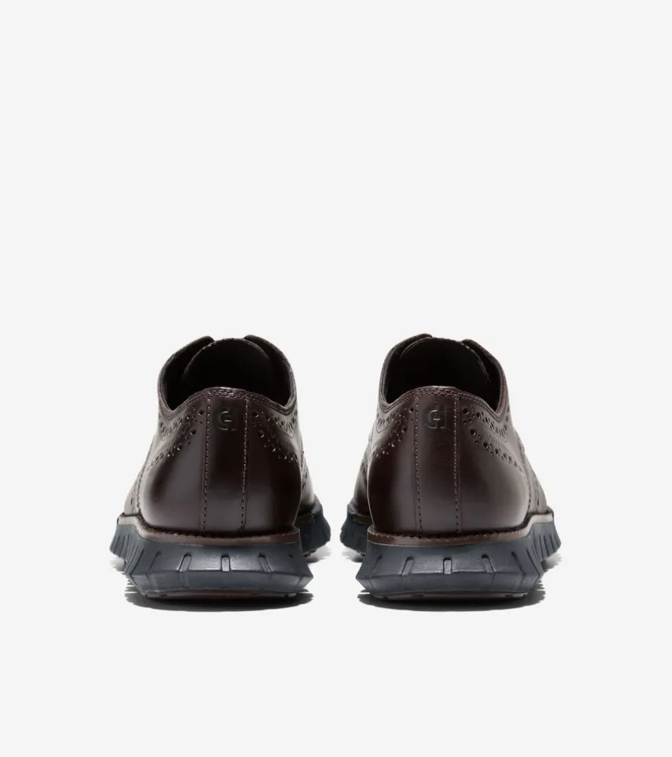 Cole Haan Extended Sizes & Widths|Dress Shoes*Men's ZERØGRAND Remastered Wingtip Oxfords Madeira-Black