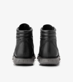 Cole Haan Extended Sizes & Widths|Boots*Men's ZERØGRAND Remastered Waterproof Hiking Boots Black-Pavement