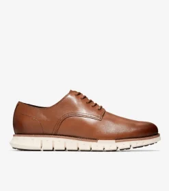 Cole Haan Extended Sizes & Widths|Dress Shoes*Men's ZER&Oslash;GRAND Remastered Plain Toe Oxfords BritishTan-Ivory